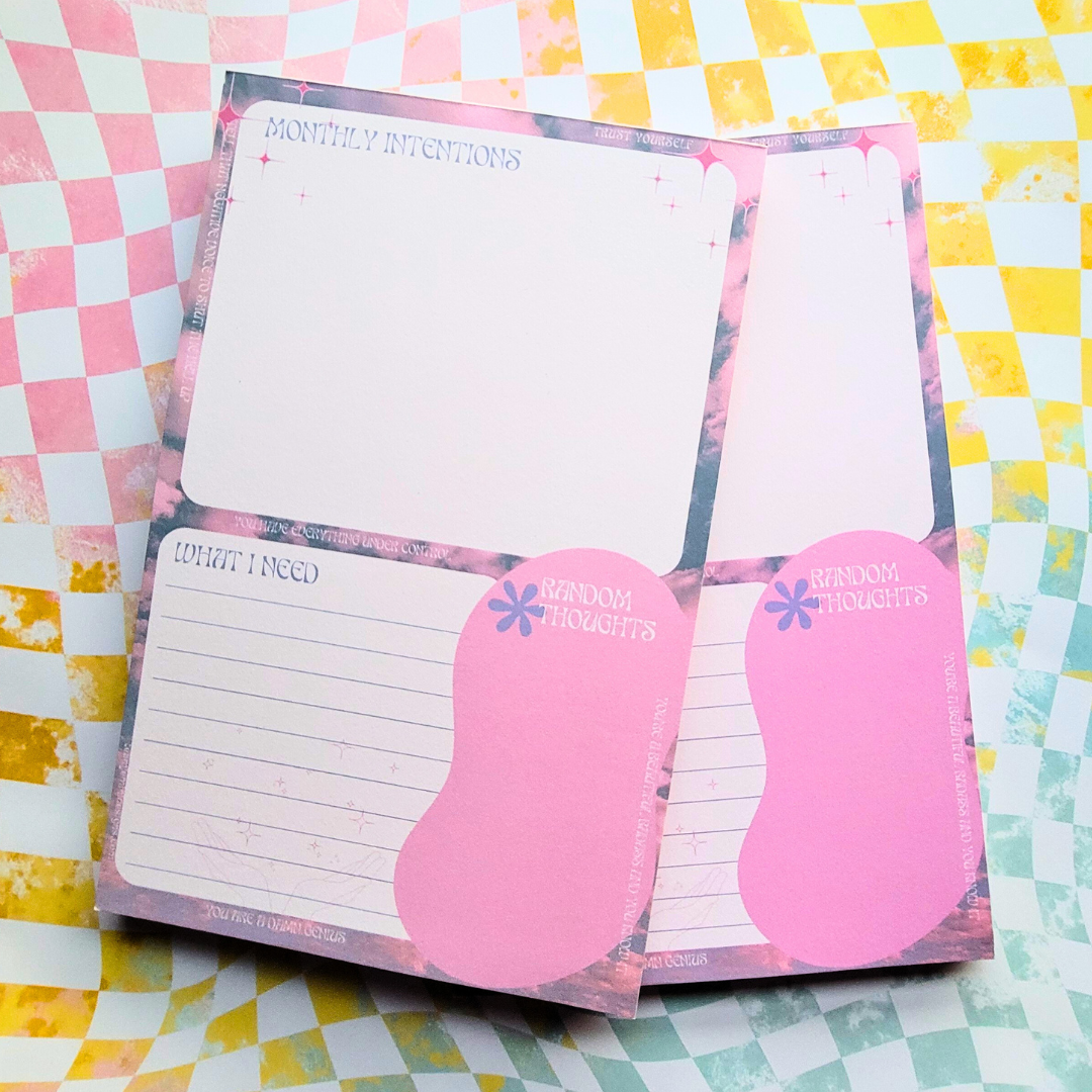 HOT GIRLS MANIFEST NOTEPAD