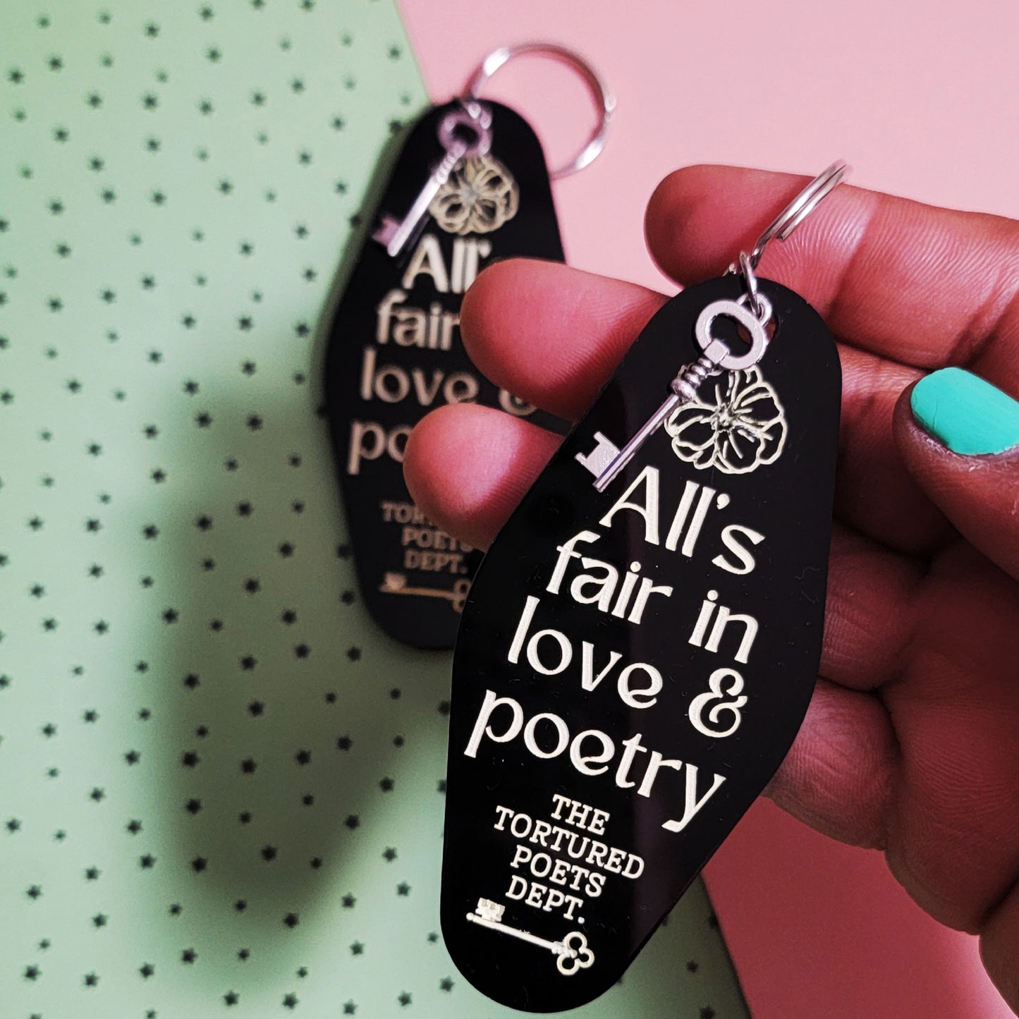 TORTURED POETS DEPT. KEYCHAIN