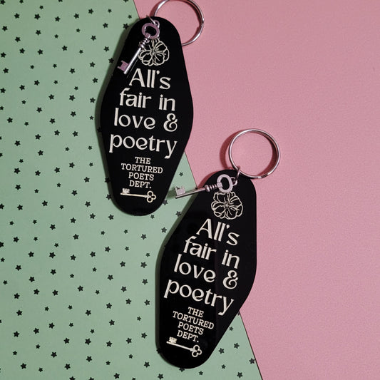 TORTURED POETS DEPT. KEYCHAIN