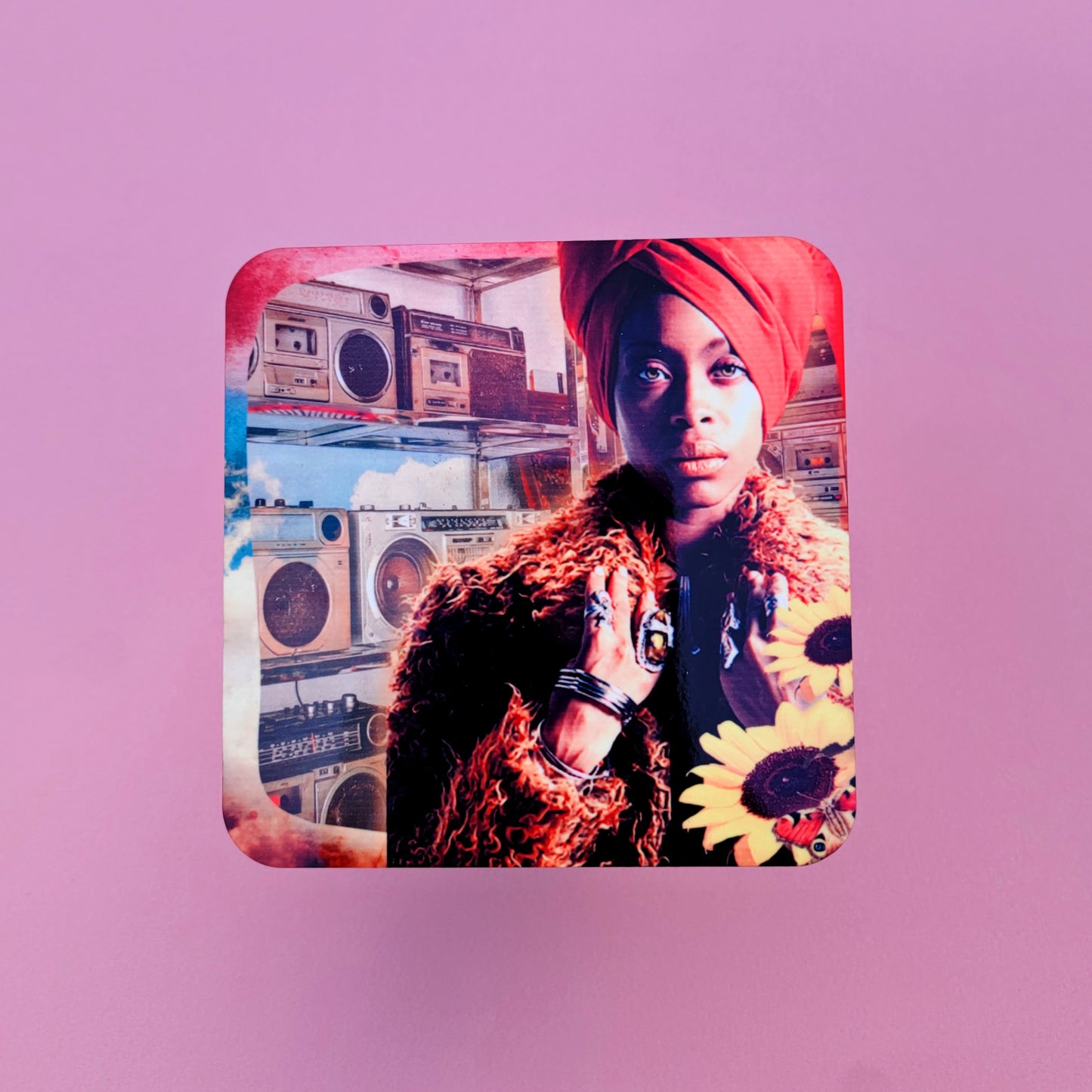 BADU VIBES POP CULTURE COASTER