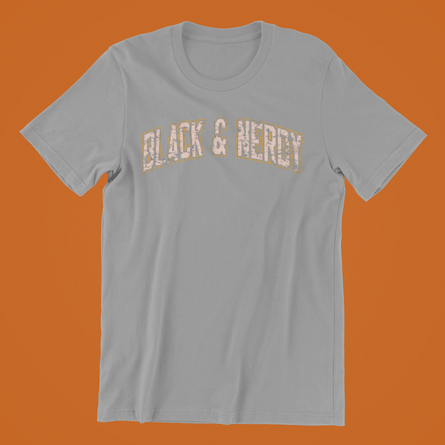 BLACK & NERDY VINTAGE VIBE T-SHIRT