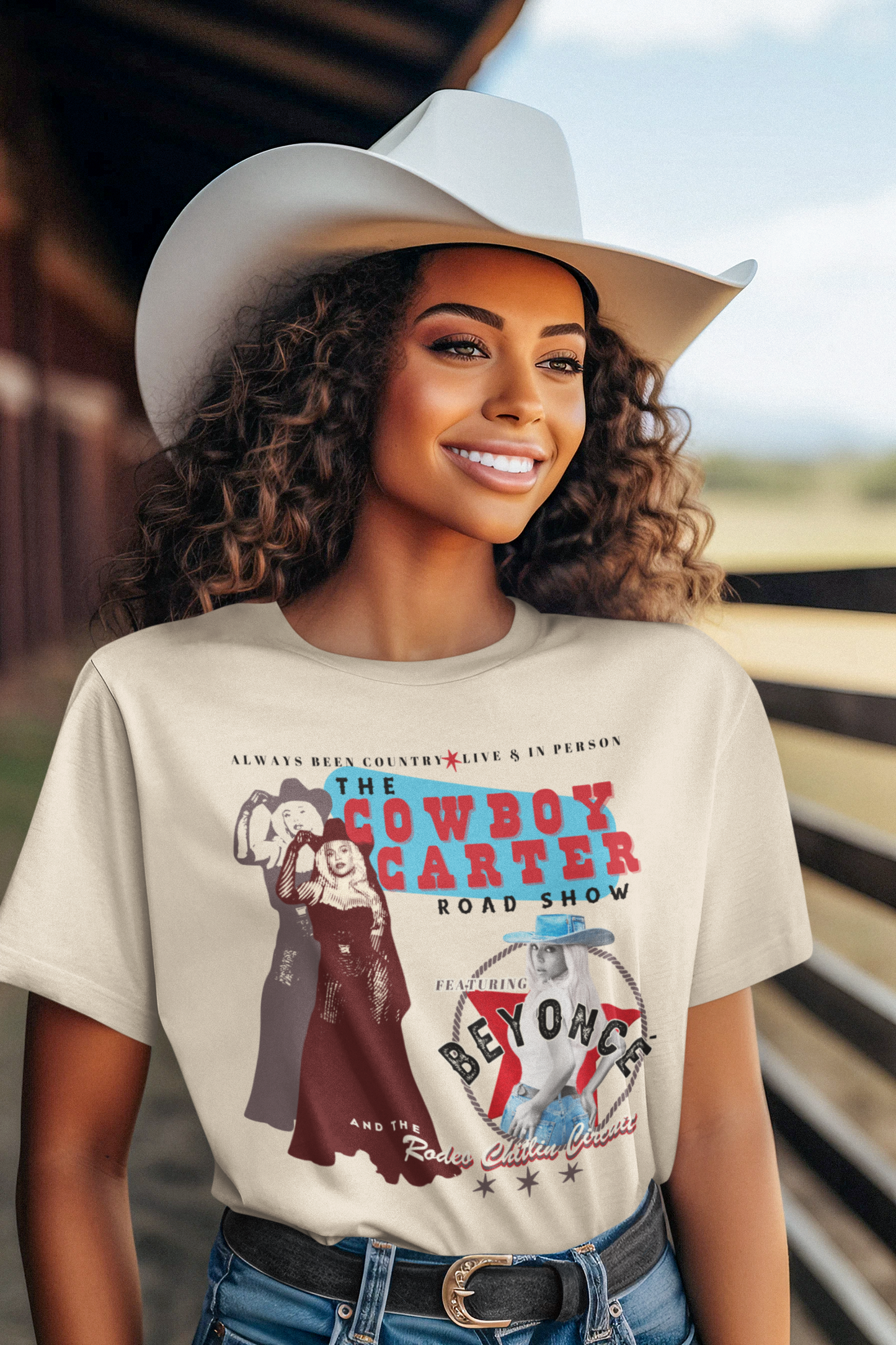 RETRO VIBE RODEO CARTER T-SHIRT