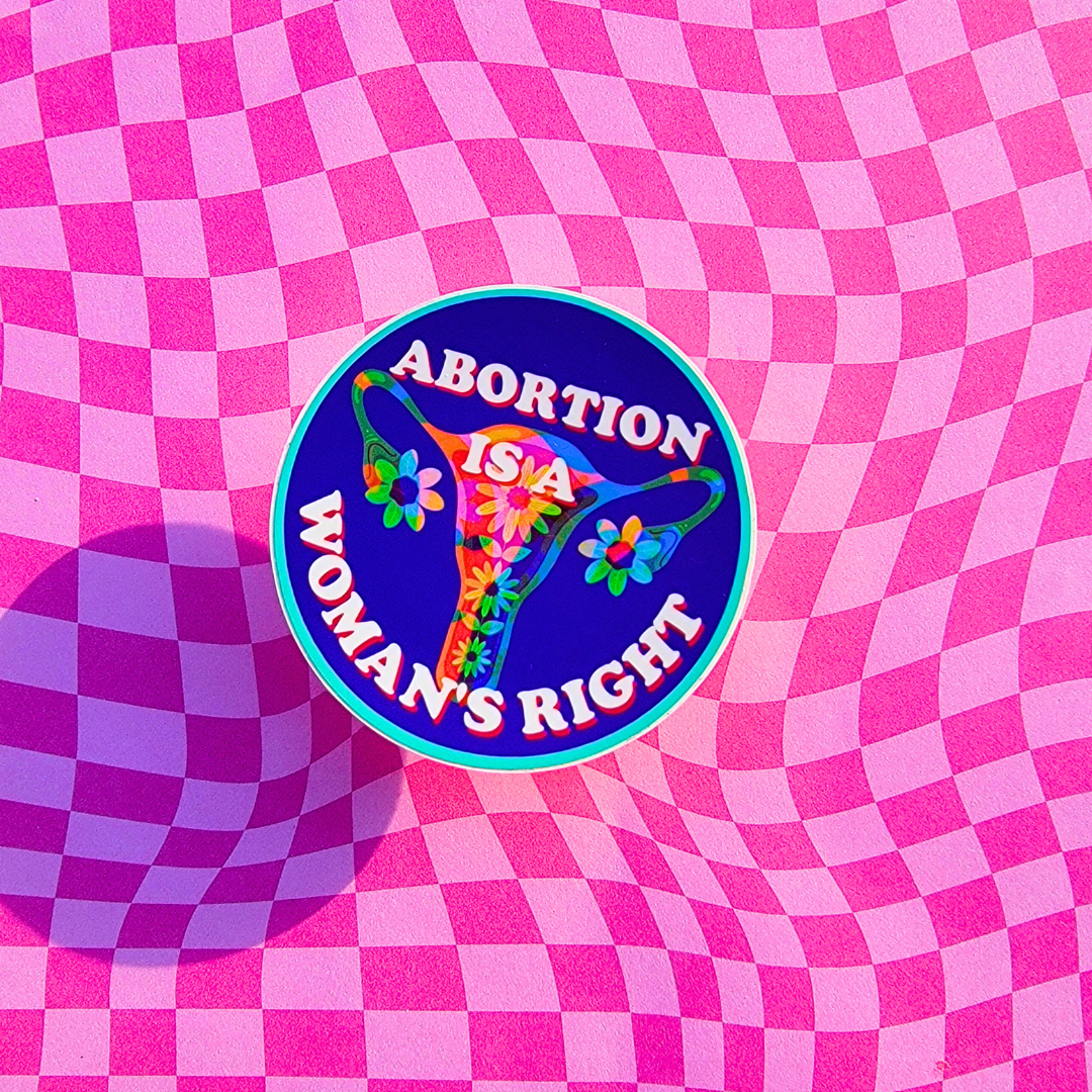 ABORTION RIGHTS STICKER