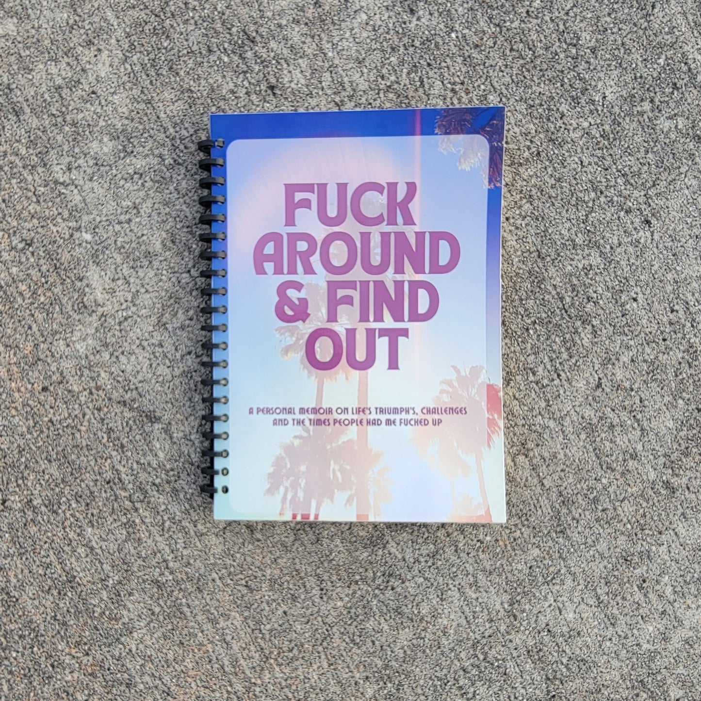 FAFO SPIRAL NOTEBOOK